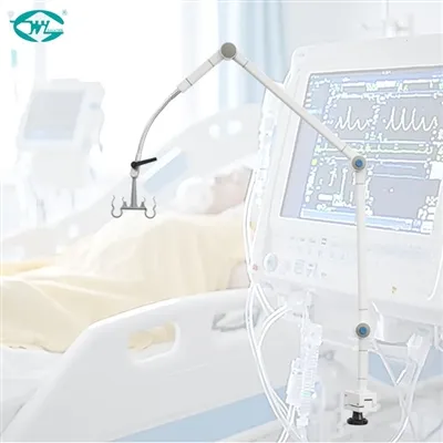 Quelle est la fonction du bras support du tube respiratoire ?